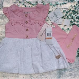 12M Juicy Couture Dress with Pants